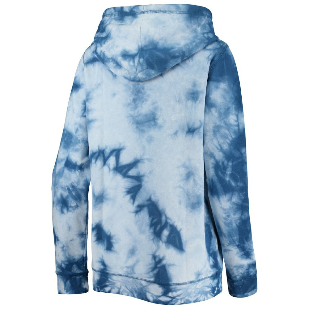 Chicago Cubs New Era Women's Tie-Dye Full-Zip Hoodie | MLB For sale
