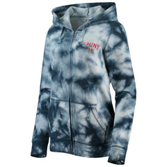 Minnesota Twins New Era Women's Tie-Dye Full-Zip Hoodie | MLB For sale