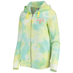San Francisco Giants New Era Women's Tie-Dye Full-Zip Hoodie | MLB Sale