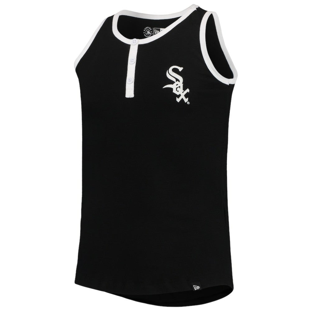 Chicago White Sox New Era Girls Youth Henley Tank Top | MLB Online