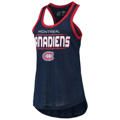 Montreal Canadiens G-III Sports by Carl Banks Women's Showdown Slub Racerback Tank Top Sale