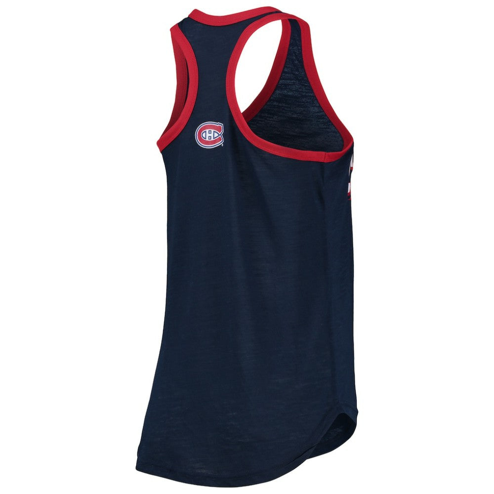 Montreal Canadiens G-III Sports by Carl Banks Women's Showdown Slub Racerback Tank Top Sale