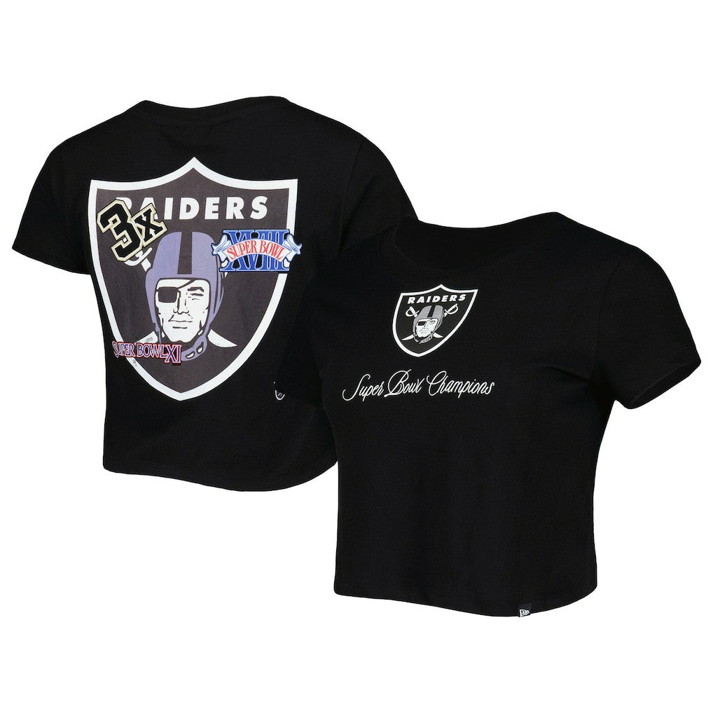 Las Vegas Raiders New Era Women's Historic Champs T-Shirt