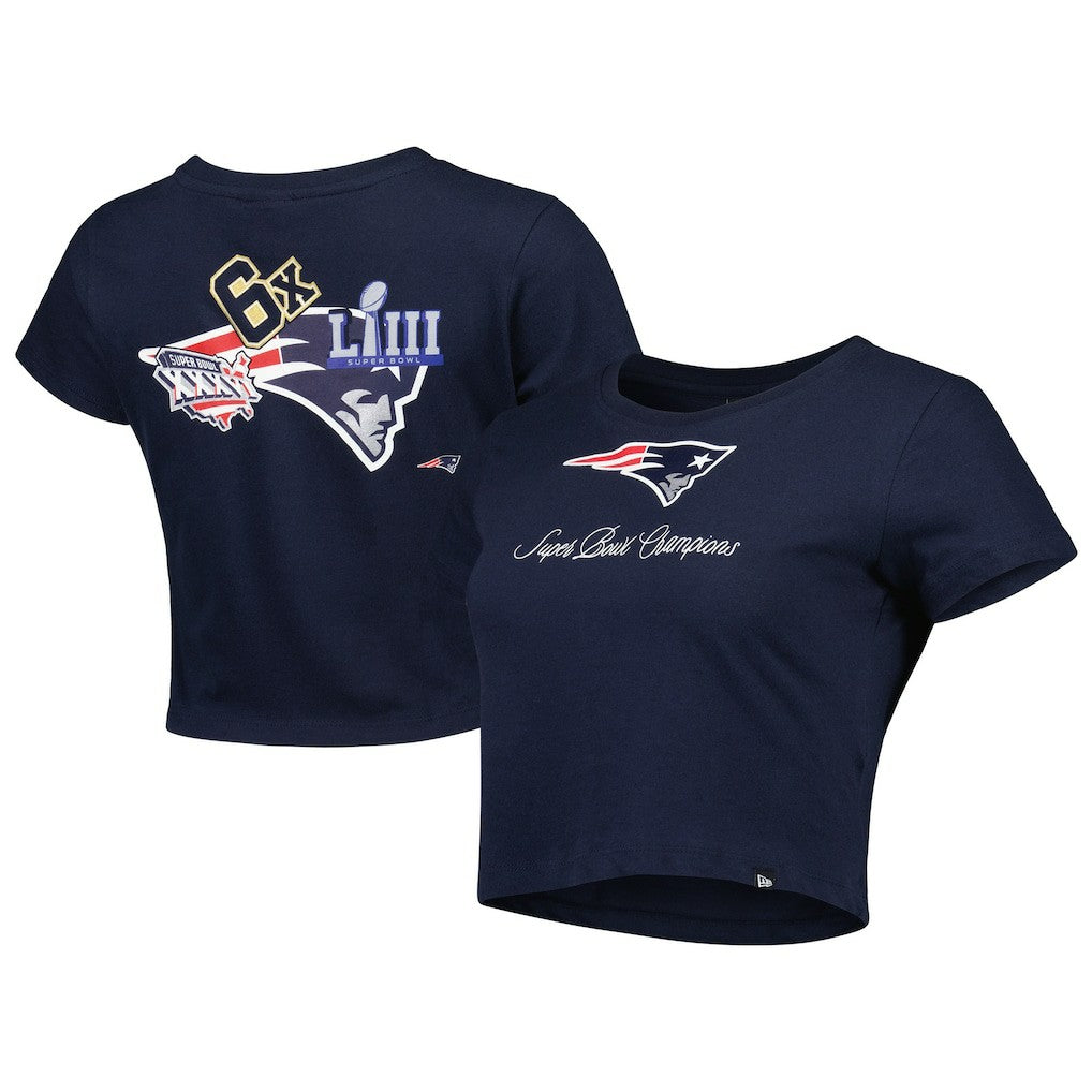 New England Patriots New Era Women's Historic Champs T-Shirt