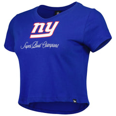 New York Giants New Era Women's Historic Champs T-Shirt