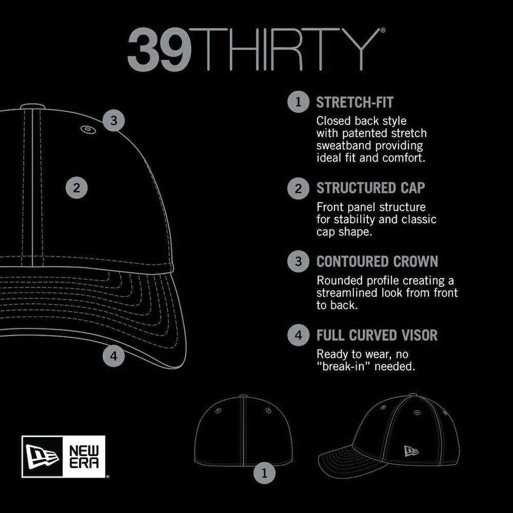 Los Angeles Rams New Era 2022 Sideline 39THIRTY 2-Tone Flex Hat