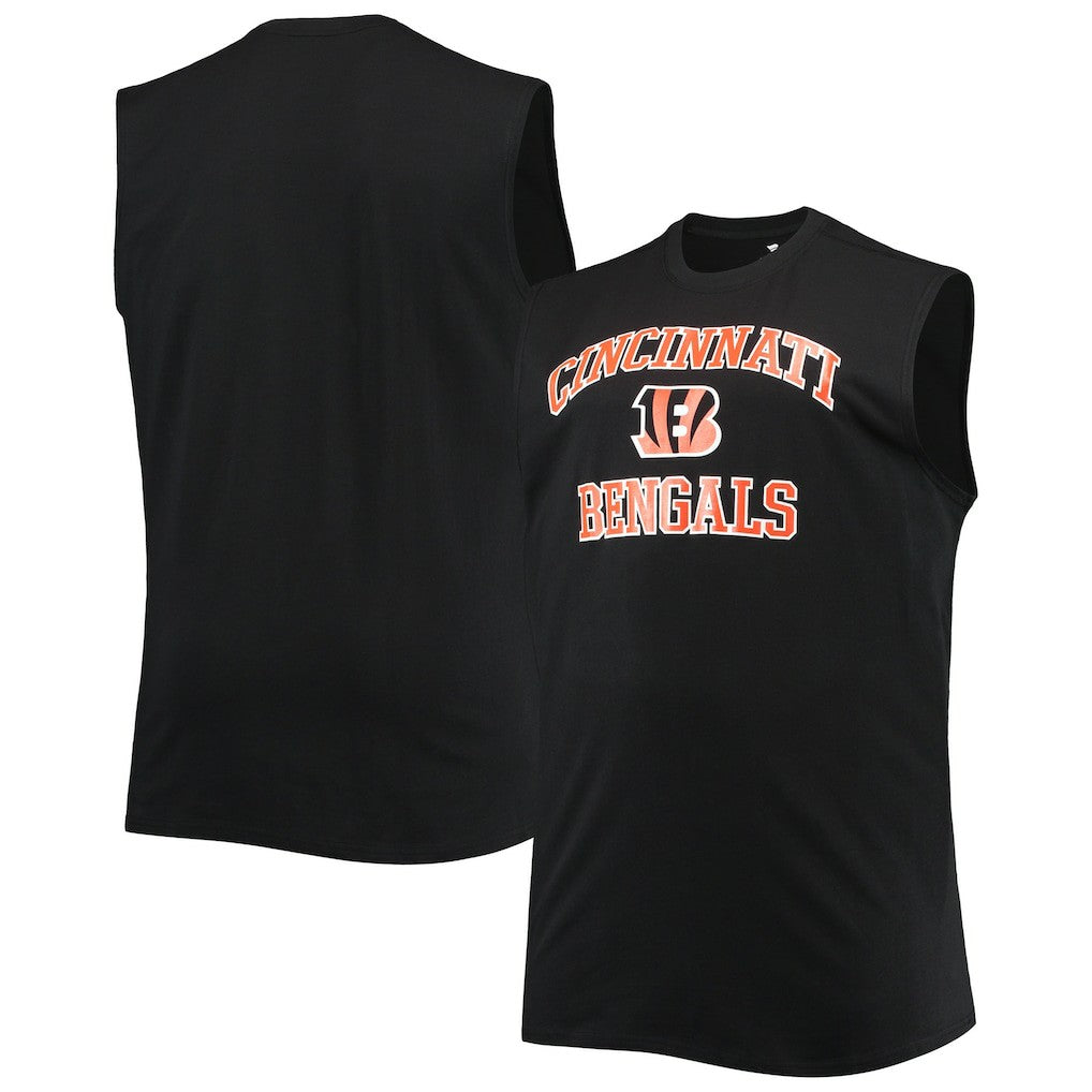 Cincinnati Bengals  Big & Tall Muscle Tank Top