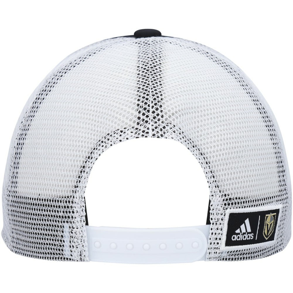 Vegas Golden Knights adidas Team Plate Trucker Snapback Hat Discount