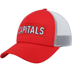 Washington Capitals adidas Team Plate Trucker Snapback Hat For Sale