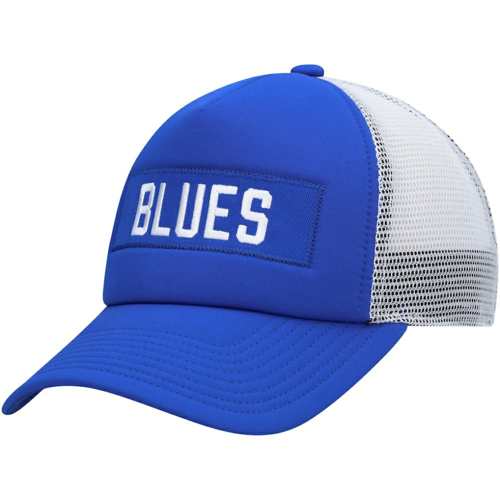 St. Louis Blues adidas Team Plate Trucker Snapback Hat Online