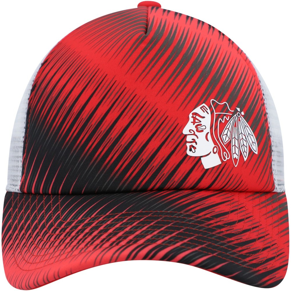 Chicago Blackhawks adidas Women's Graphic Foam Trucker Snapback Hat Online