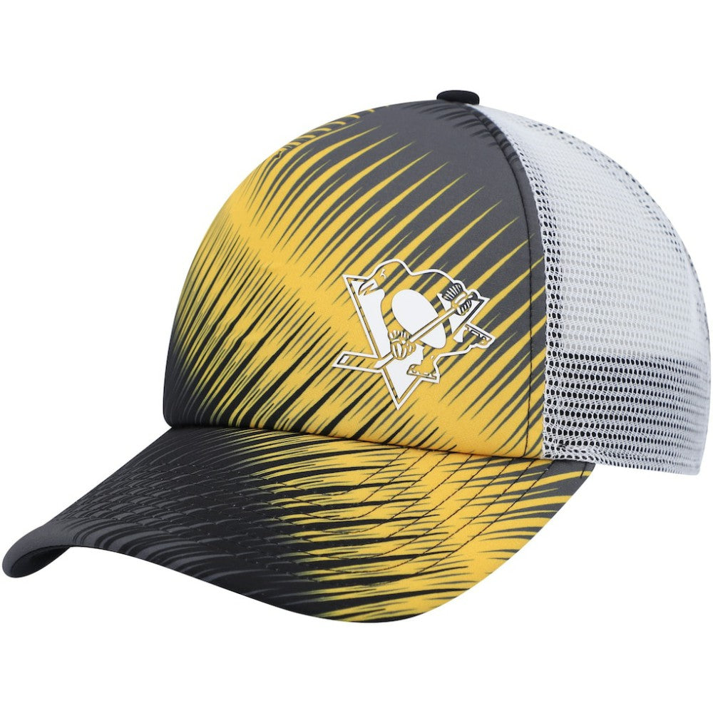 Pittsburgh Penguins adidas Women's Graphic Foam Trucker Snapback Hat For Sale