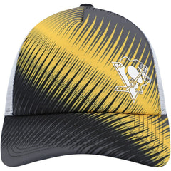 Pittsburgh Penguins adidas Women's Graphic Foam Trucker Snapback Hat For Sale