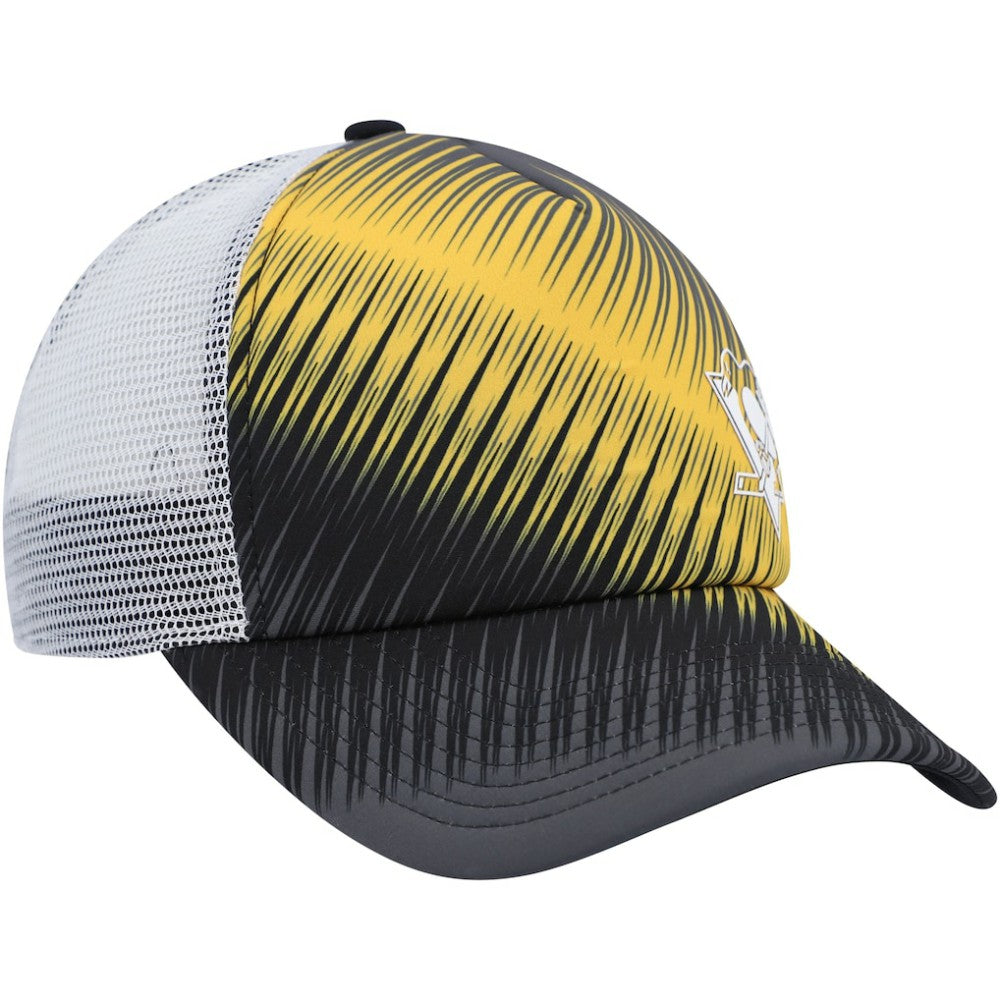 Pittsburgh Penguins adidas Women's Graphic Foam Trucker Snapback Hat For Sale