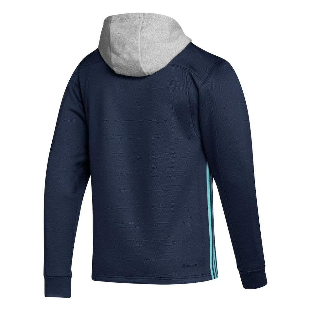 Seattle Kraken adidas Skate Lace Primeblue Team Pullover Hoodie For Sale