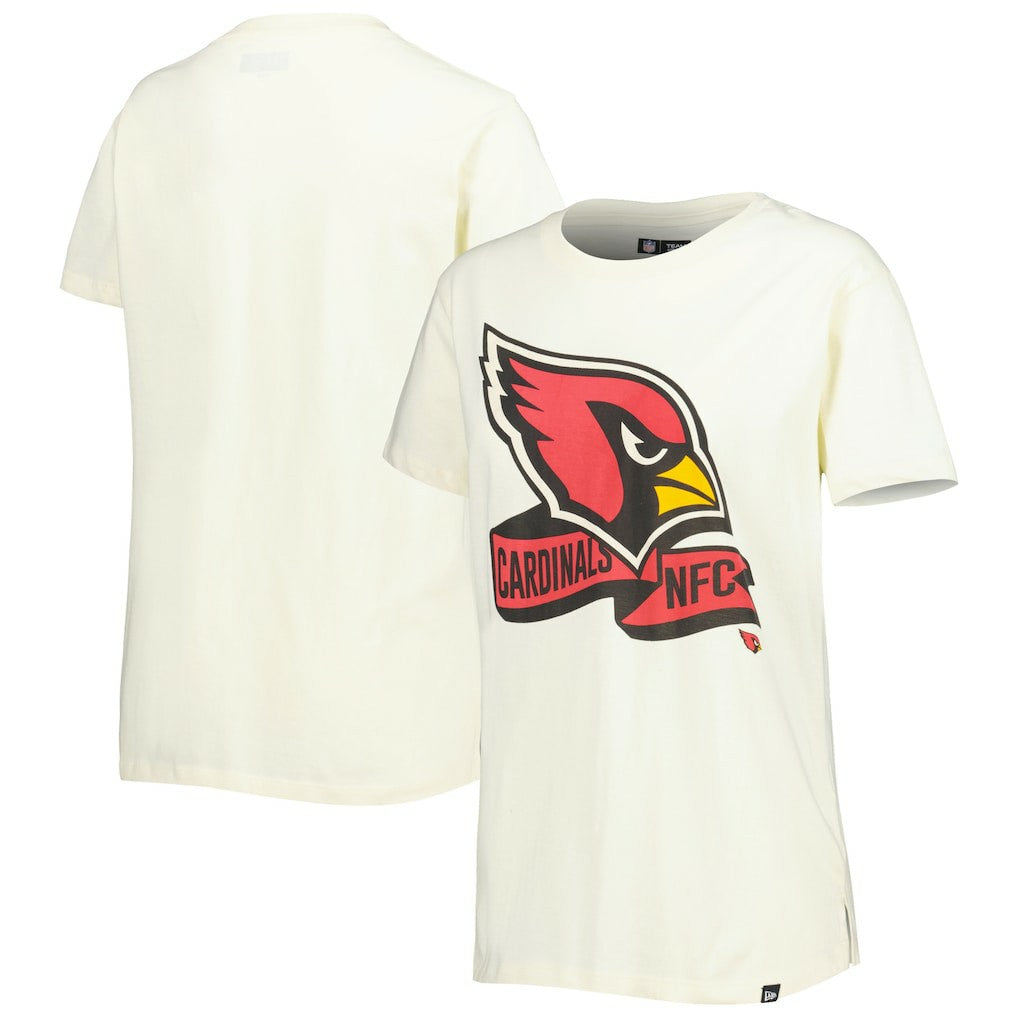 Arizona Cardinals New Era Women's Chrome Sideline T-Shirt