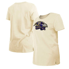 Baltimore Ravens New Era Women's Chrome Sideline T-Shirt