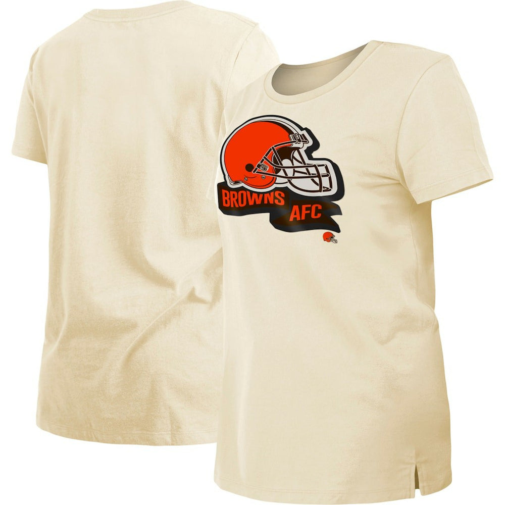 Cleveland Browns New Era Women's Chrome Sideline T-Shirt