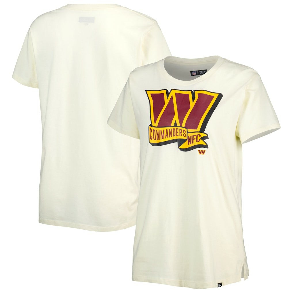 Washington Commanders New Era Women's Chrome Sideline T-Shirt