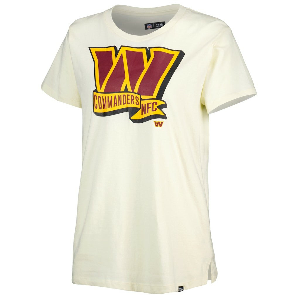 Washington Commanders New Era Women's Chrome Sideline T-Shirt