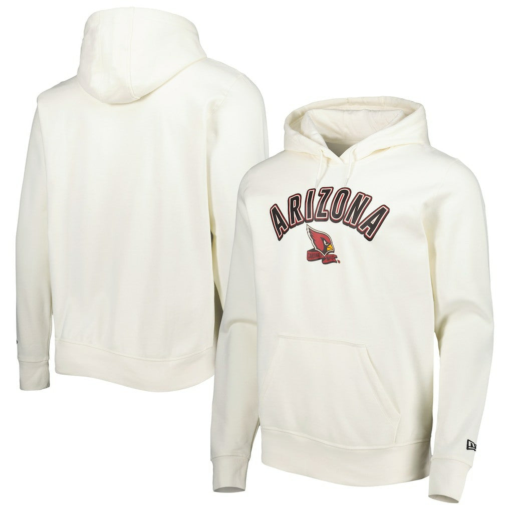 Arizona Cardinals New Era Sideline Chrome Pullover Hoodie