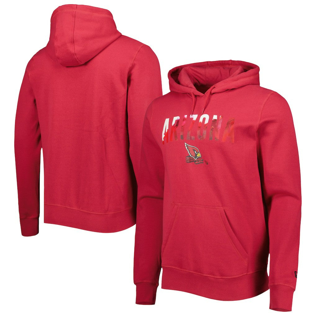 Arizona Cardinals New Era Ink Dye Pullover Hoodie