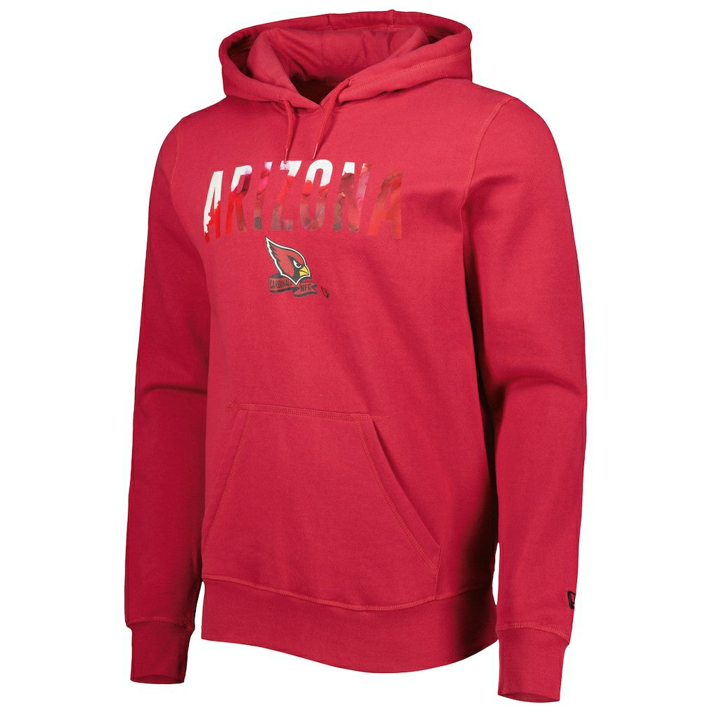 Arizona Cardinals New Era Ink Dye Pullover Hoodie