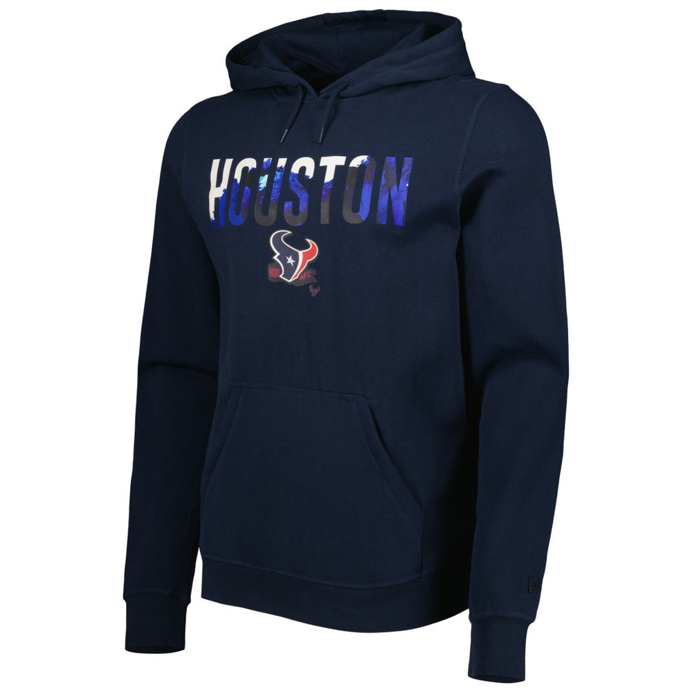 Houston Texans New Era Ink Dye Pullover Hoodie
