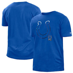Indianapolis Colts New Era 2022 Sideline Ink Dye T-Shirt