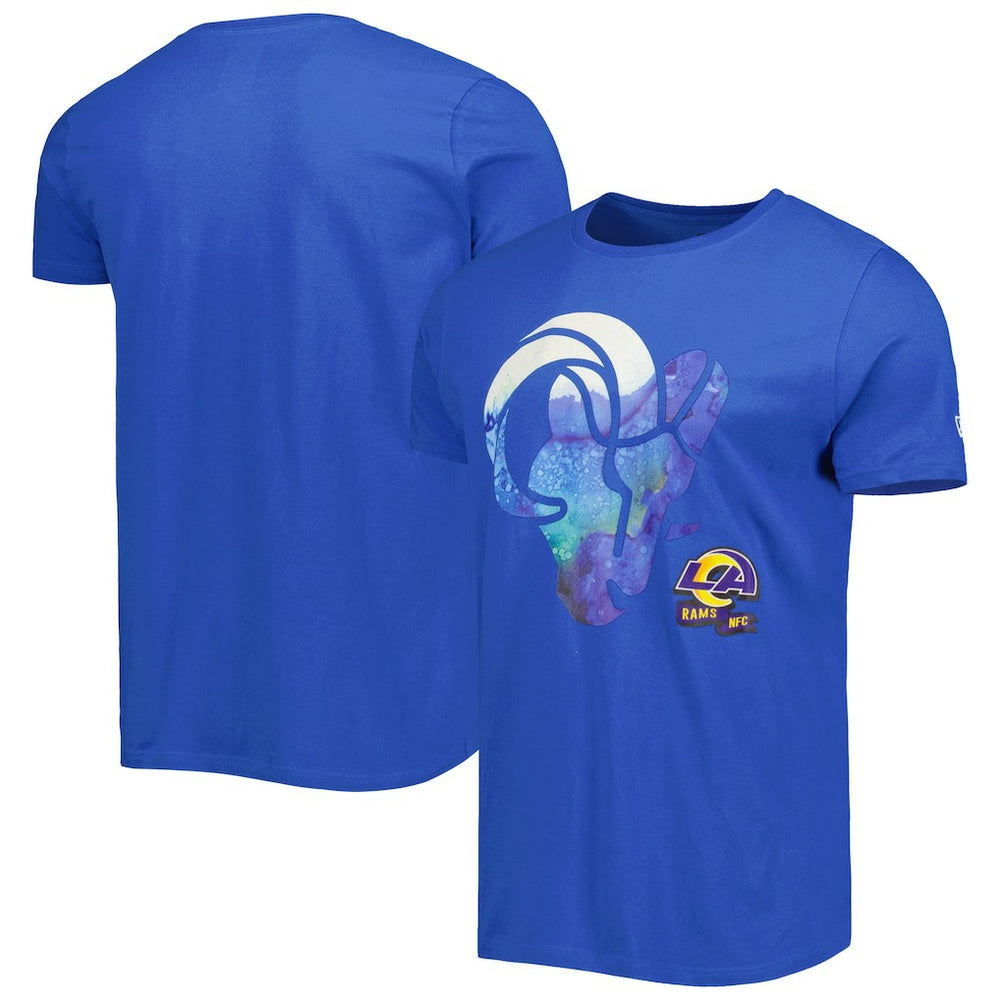 Los Angeles Rams New Era 2022 Sideline Ink Dye T-Shirt