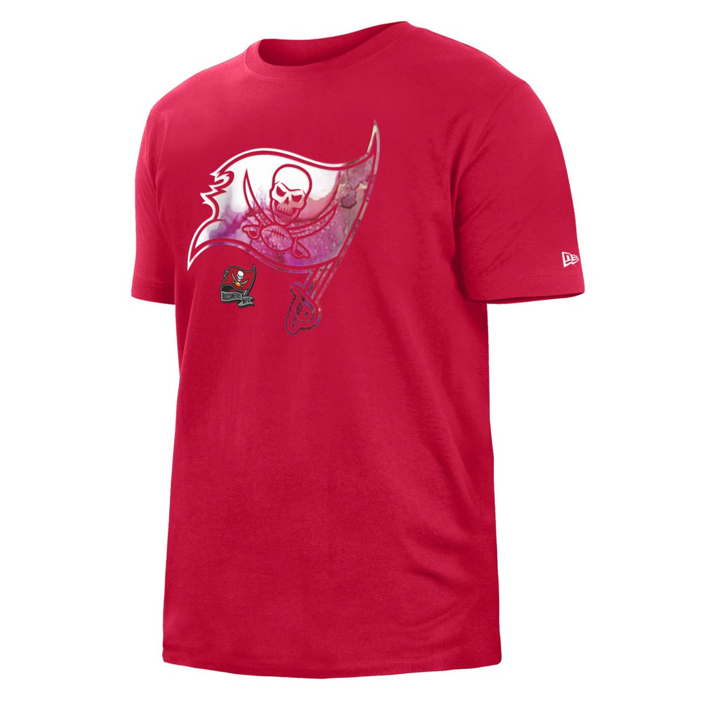 Tampa Bay Buccaneers New Era 2022 Sideline Ink Dye T-Shirt