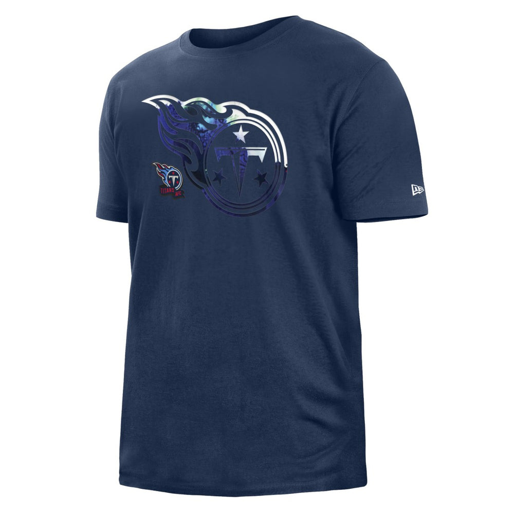 Tennessee Titans New Era 2022 Sideline Ink Dye T-Shirt
