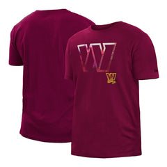 Washington Commanders New Era 2022 Sideline Ink Dye T-Shirt