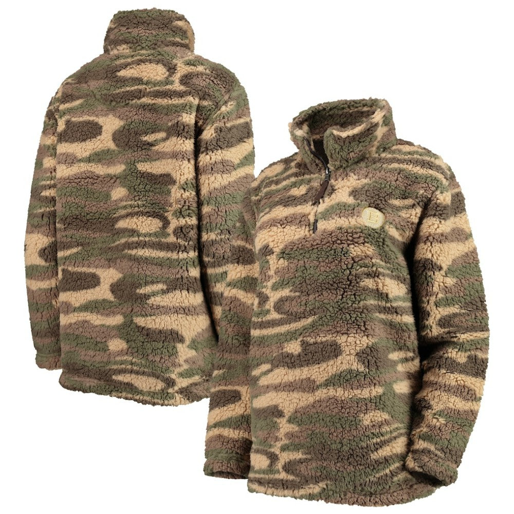 Boston Bruins G-III Sports by Carl Banks Women's Sherpa Quarter-Zip Jacket Sale