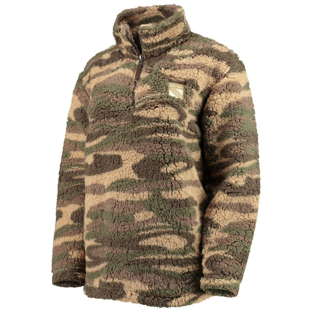 New York Rangers G-III Sports by Carl Banks Women's Sherpa Quarter-Zip Jacket Online