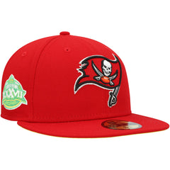 Tampa Bay Buccaneers New Era Super Bowl XXXVII Citrus Pop 59FIFTY Fitted Hat