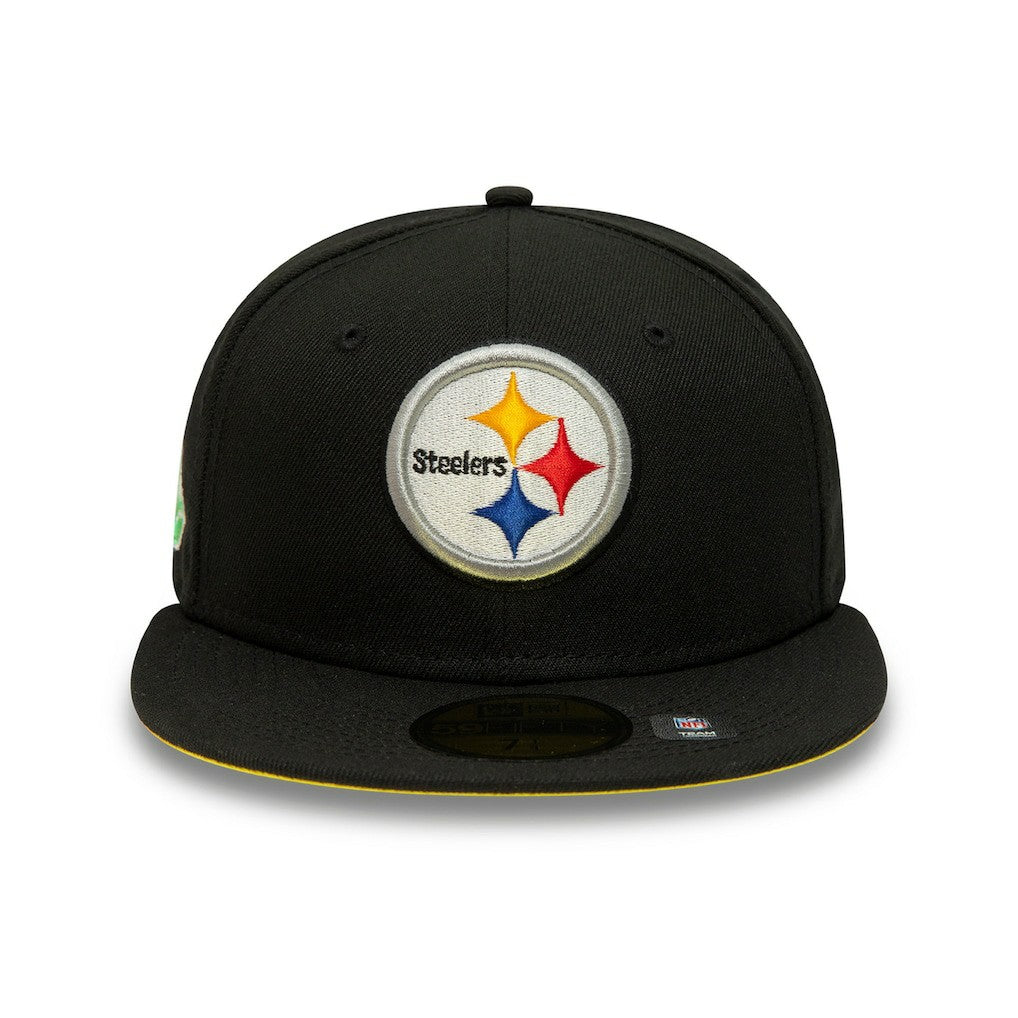 Pittsburgh Steelers New Era Super Bowl XL Citrus Pop 59FIFTY Fitted Hat