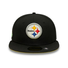 Pittsburgh Steelers New Era Super Bowl XL Citrus Pop 59FIFTY Fitted Hat
