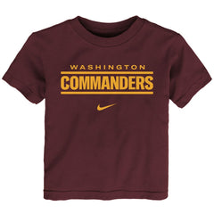 Washington Commanders Nike Preschool Wordmark T-Shirt