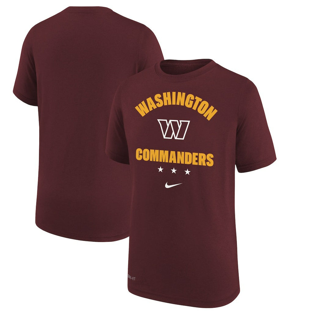 Washington Commanders Nike Youth Team Athletic Performance T-Shirt