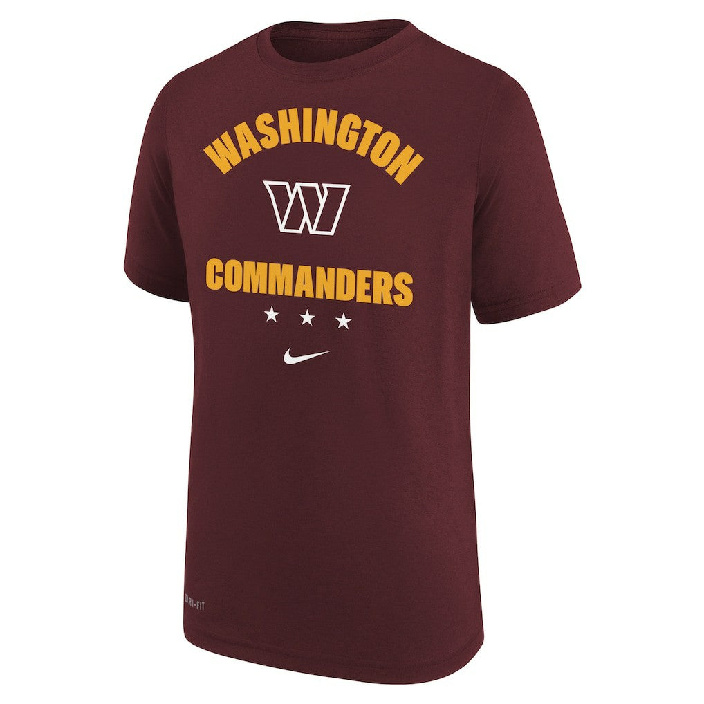 Washington Commanders Nike Youth Team Athletic Performance T-Shirt