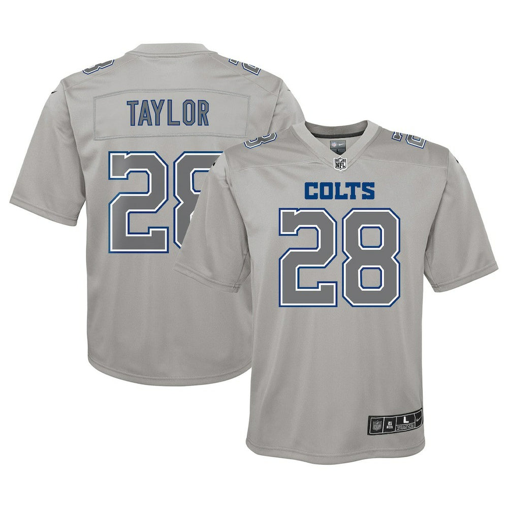 Indianapolis Colts Nike Jonathan Taylor  Youth Atmosphere Game Jersey