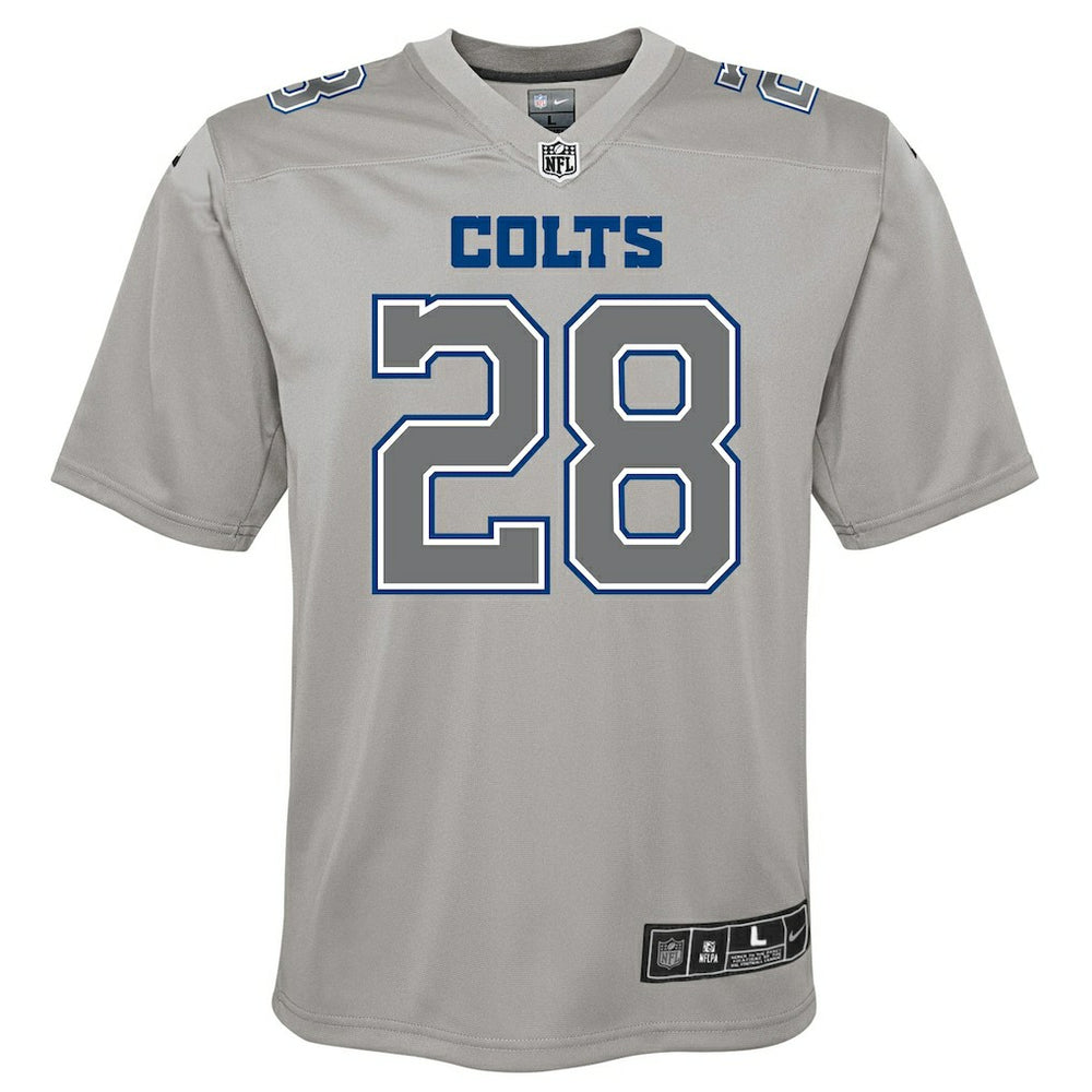 Indianapolis Colts Nike Jonathan Taylor  Youth Atmosphere Game Jersey
