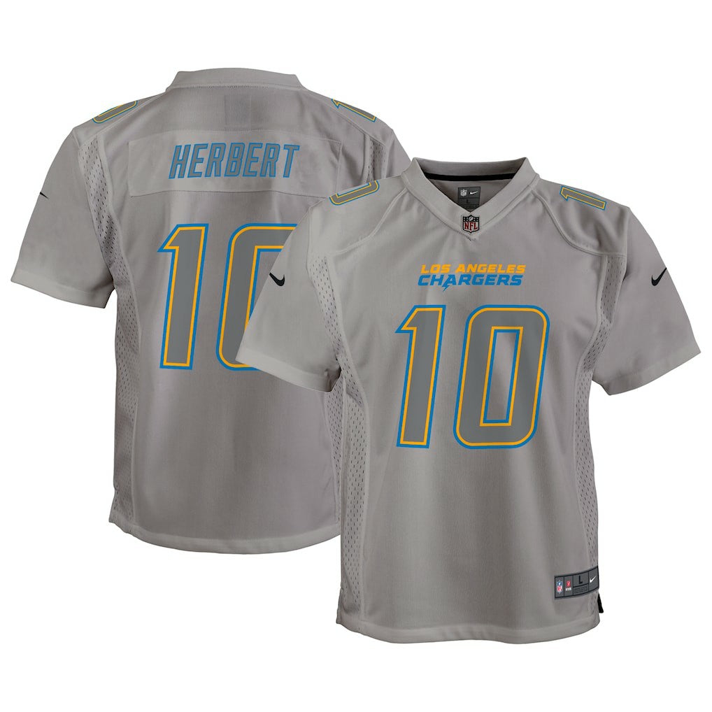Los Angeles Chargers Nike Justin Herbert  Youth Atmosphere Game Jersey