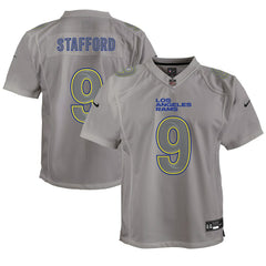 Los Angeles Rams Nike Matthew Stafford  Youth Atmosphere Game Jersey
