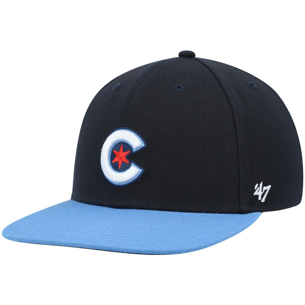 Chicago Cubs '47 2021 City Connect Captain Snapback Hat | MLB Sale