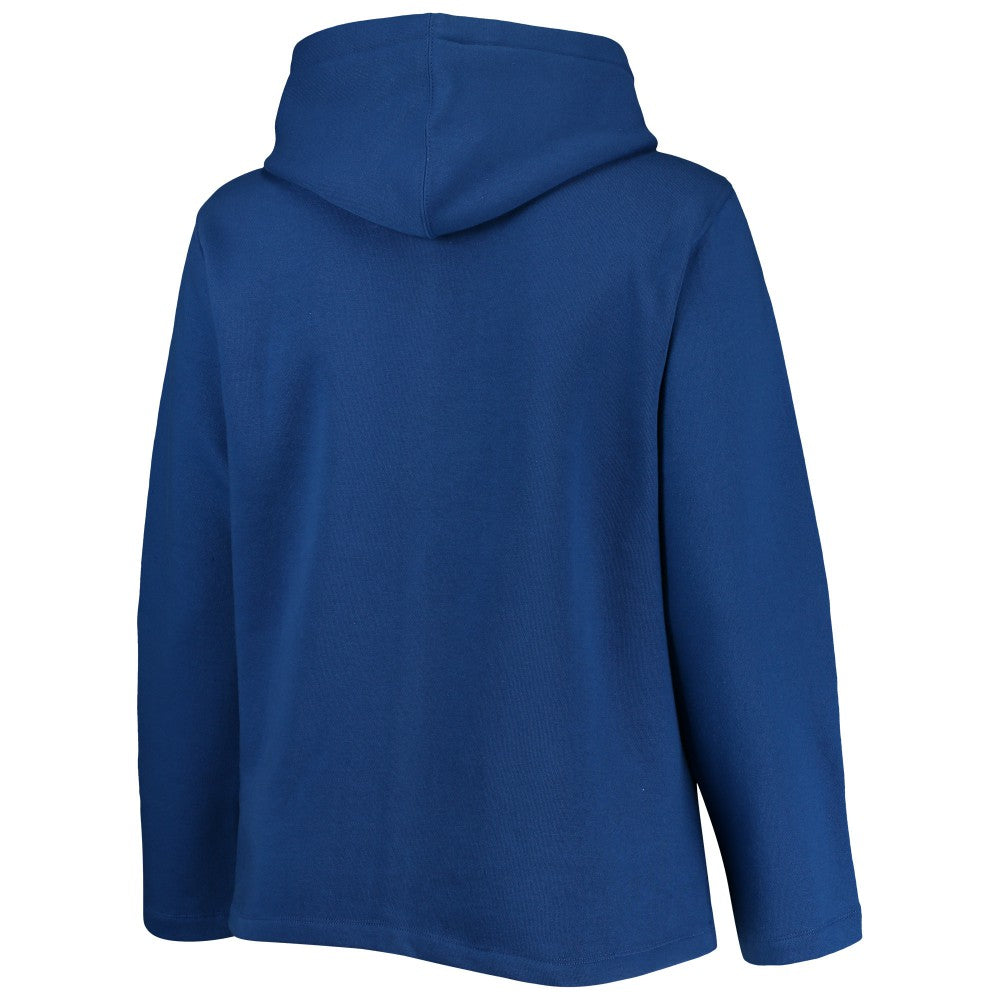 New York Mets Soft as a Grape Women's Plus Size Side Split Pullover Hoodie | MLB For sale