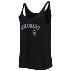 Colorado Rockies Soft as a Grape Women's Slouchy Tank Top | MLB Near me