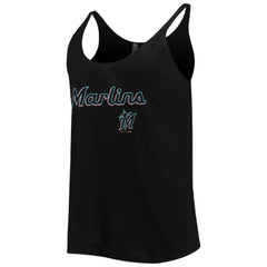 Miami Marlins Soft as a Grape Women's Slouchy Tank Top | MLB Sale