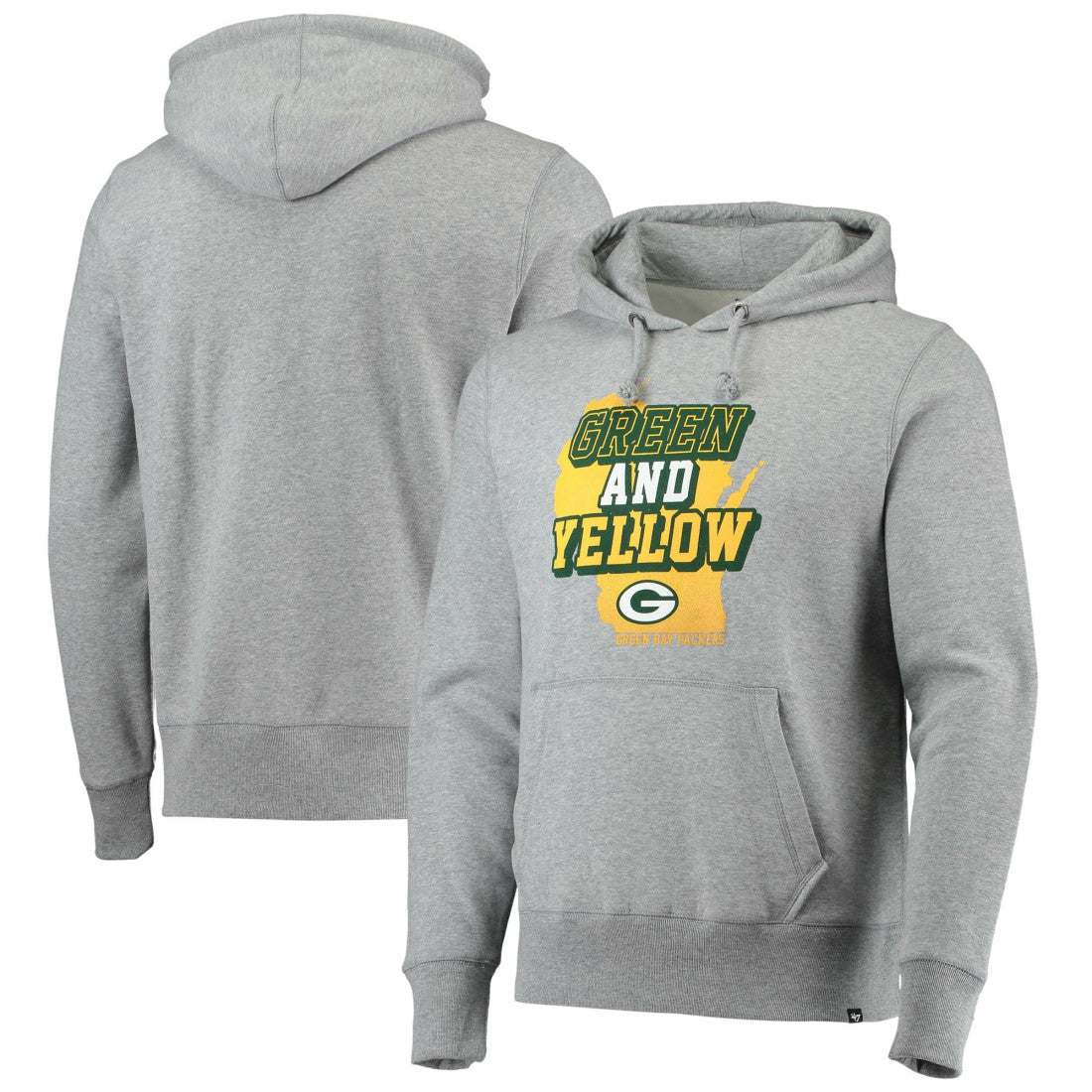 Green Bay Packers 47 brand '47 Team Headline Pullover Hoodie